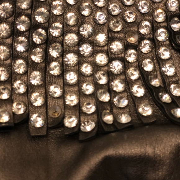 Clutch with Rhinestones - Picture 3 of 5